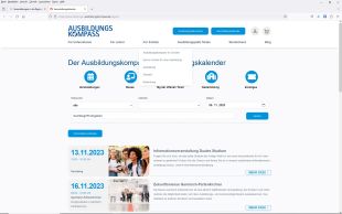Veranstaltungskalender Ausbildungskompass